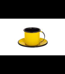 Kit Linha Café Caneca com Pires - Cores lisas